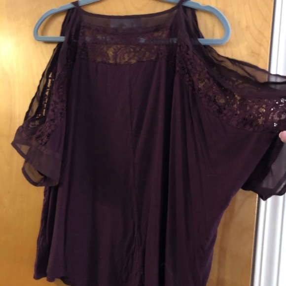 XL Jennifer Lopez blouse gorgeous Purple - Picture 3 of 3